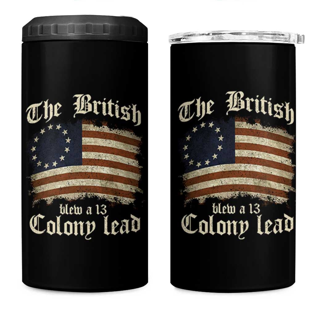 Funny Abe Lincoln 4th Of July 4 in 1 Can Cooler Tumbler My Farts Smell Like Freedom - Wonder Print Shop