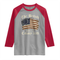 Funny Abe Lincoln 4th Of July Raglan Shirt My Farts Smell Like Freedom - Wonder Print Shop