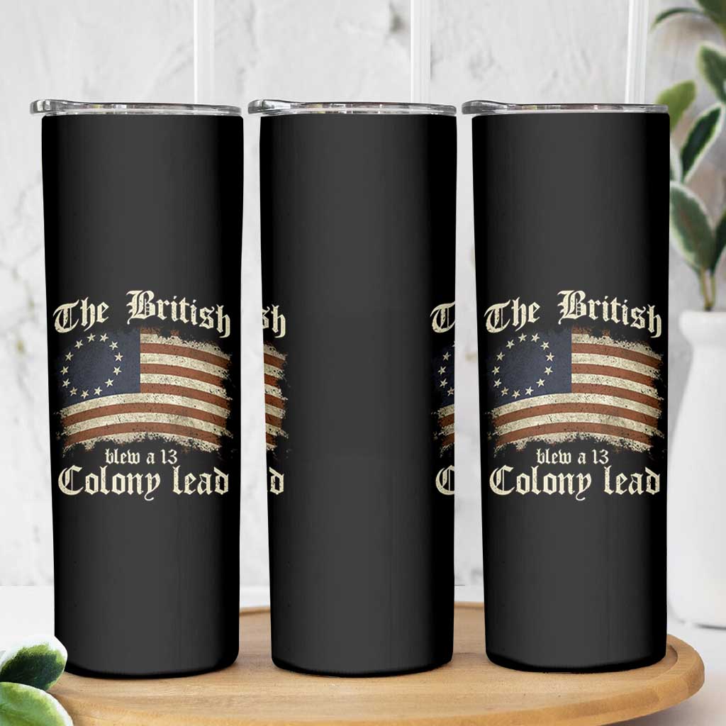 Funny Abe Lincoln 4th Of July Skinny Tumbler My Farts Smell Like Freedom - Wonder Print Shop