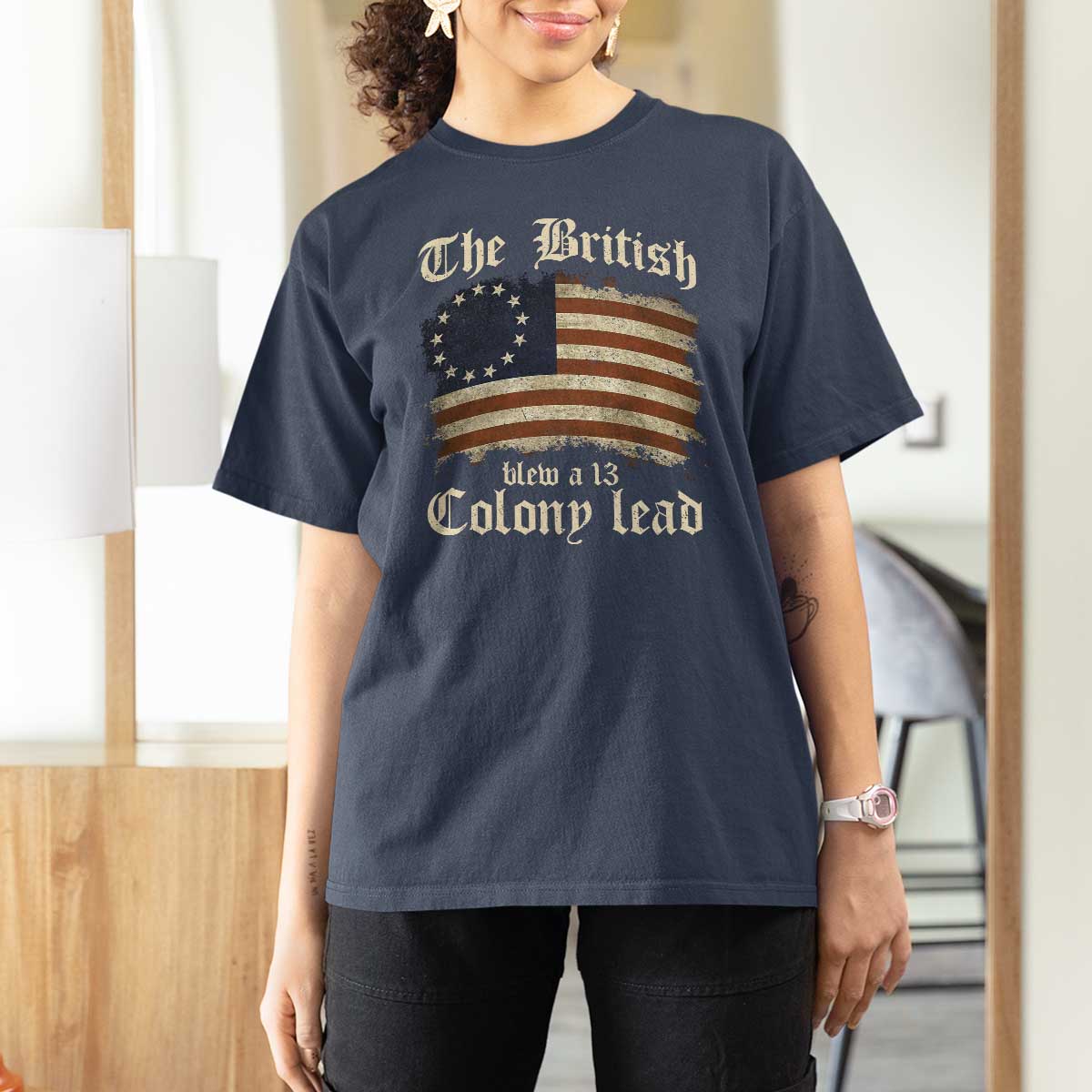 Funny Abe Lincoln 4th Of July T Shirt For Women My Farts Smell Like Freedom - Wonder Print Shop