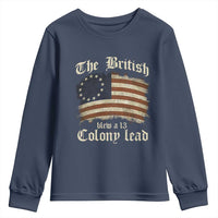 Funny Abe Lincoln 4th Of July Youth Sweatshirt My Farts Smell Like Freedom - Wonder Print Shop