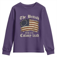 Funny Abe Lincoln 4th Of July Youth Sweatshirt My Farts Smell Like Freedom - Wonder Print Shop