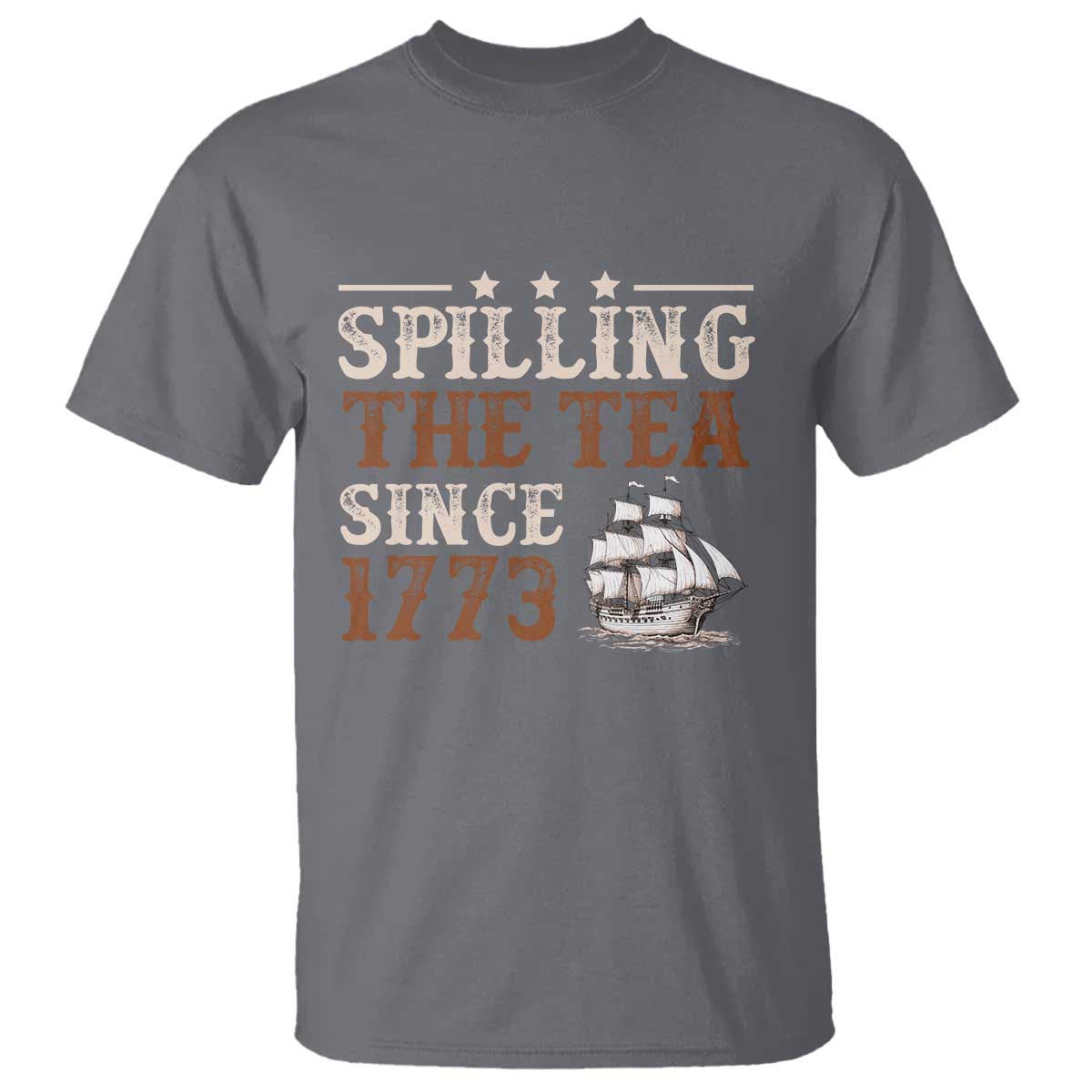 Spilling The Tea Since 1773 T Shirt Retro Usa Patriotic 4th of July Party - Wonder Print Shop