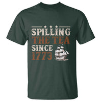 Spilling The Tea Since 1773 T Shirt Retro Usa Patriotic 4th of July Party - Wonder Print Shop