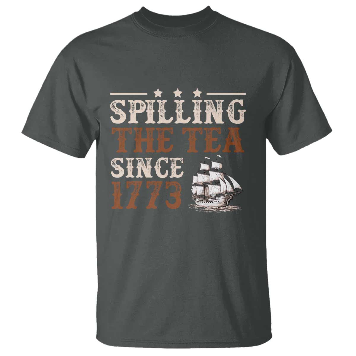 Spilling The Tea Since 1773 T Shirt Retro Usa Patriotic 4th of July Party - Wonder Print Shop