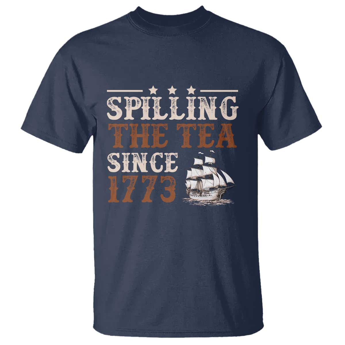 Spilling The Tea Since 1773 T Shirt Retro Usa Patriotic 4th of July Party - Wonder Print Shop