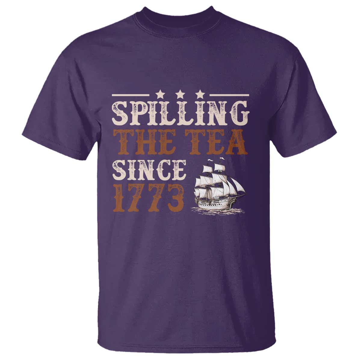Spilling The Tea Since 1773 T Shirt Retro Usa Patriotic 4th of July Party - Wonder Print Shop