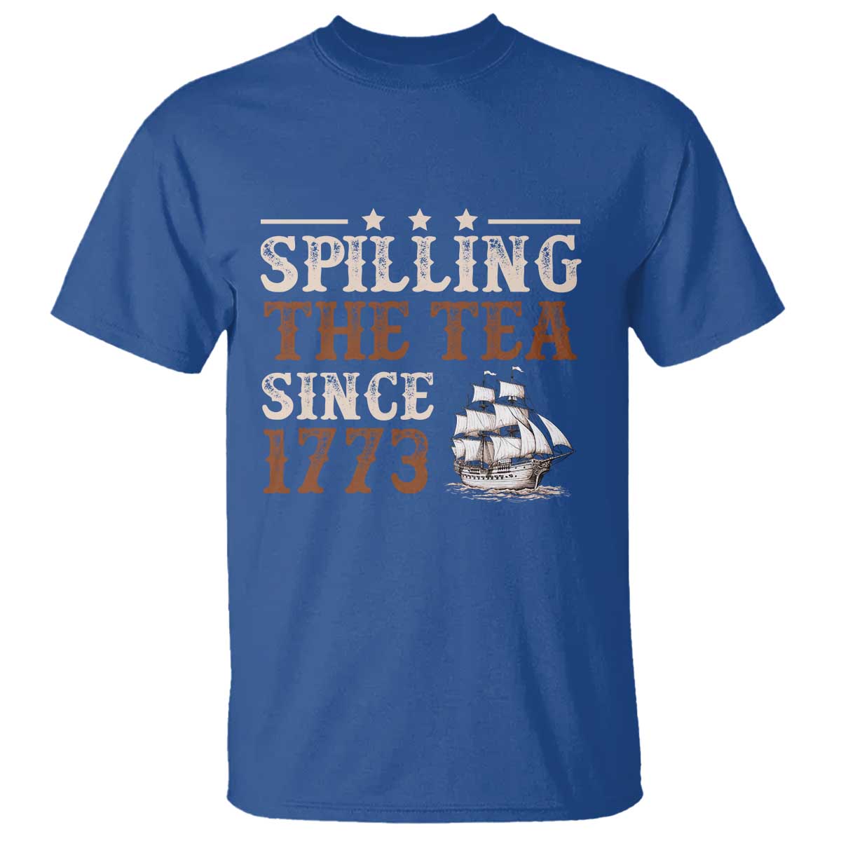 Spilling The Tea Since 1773 T Shirt Retro Usa Patriotic 4th of July Party - Wonder Print Shop