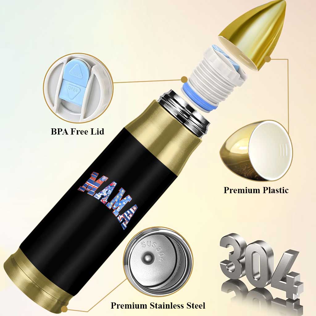 American Mama Bullet Tumbler 4th of July - Wonder Print Shop