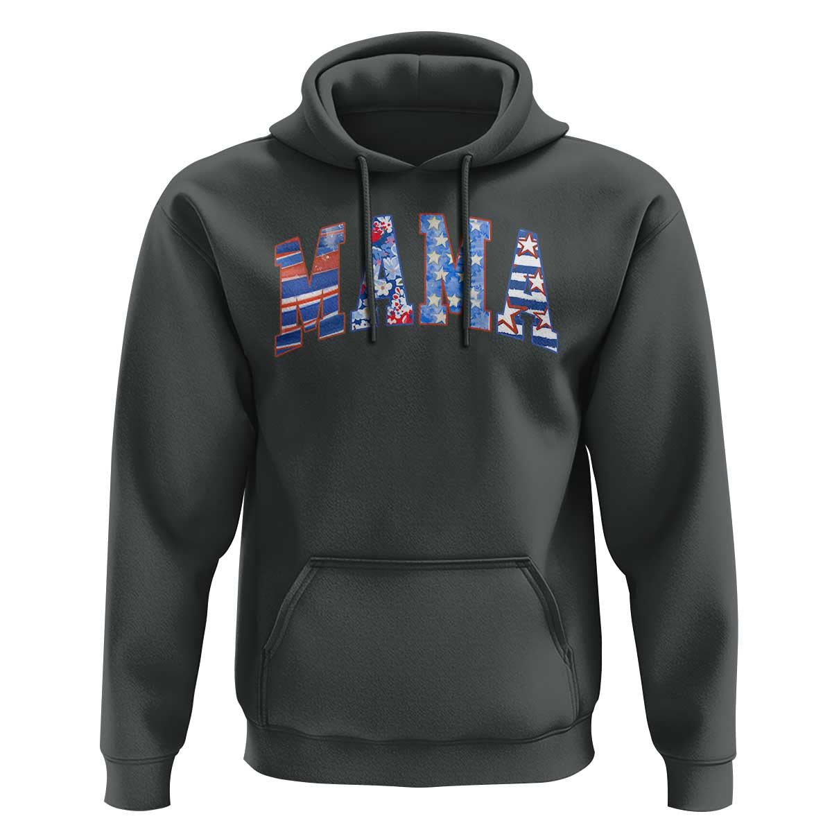 American Mama Hoodie 4th of July - Wonder Print Shop