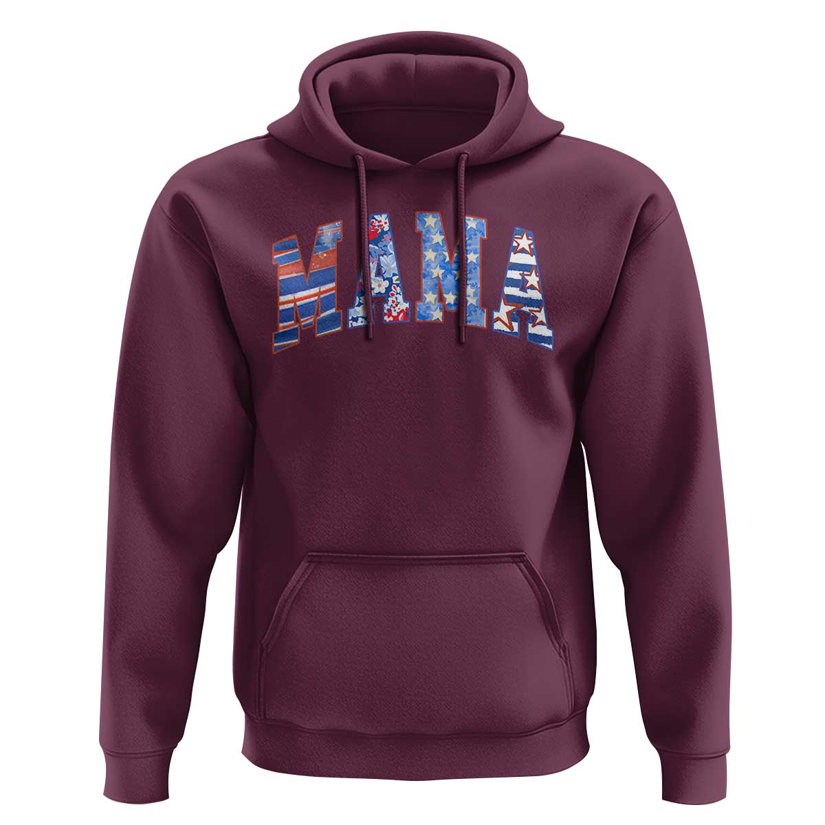 American Mama Hoodie 4th of July - Wonder Print Shop