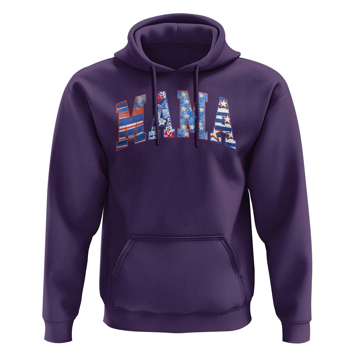 American Mama Hoodie 4th of July - Wonder Print Shop