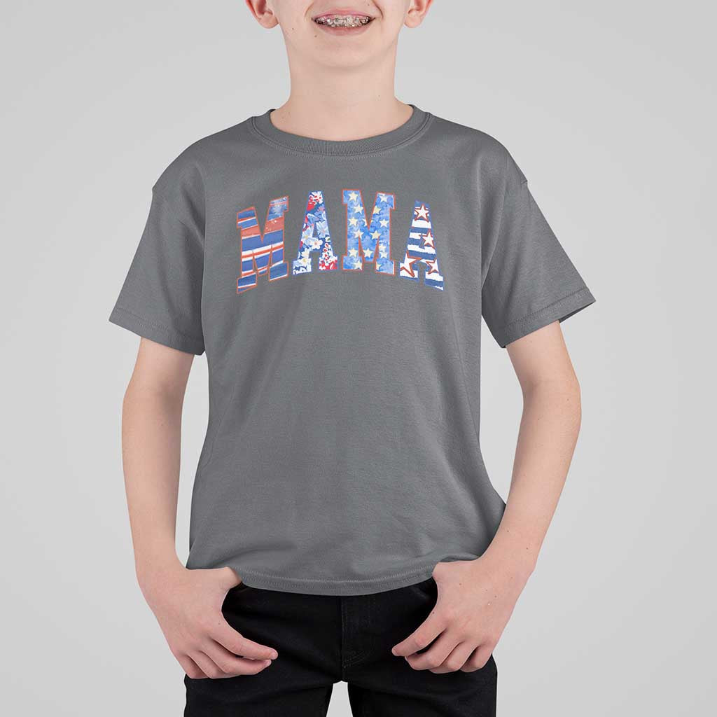 American Mama T Shirt For Kid 4th of July - Wonder Print Shop