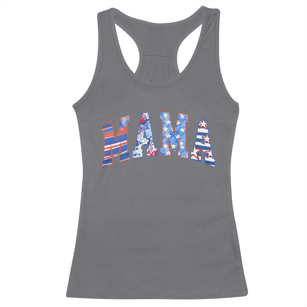 American Mama Racerback Tank Top 4th of July - Wonder Print Shop