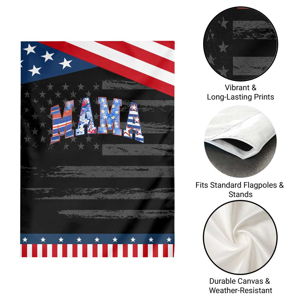 American Mama Garden Flag 4th of July