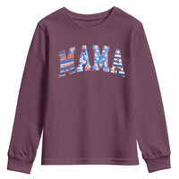 American Mama Youth Sweatshirt 4th of July - Wonder Print Shop