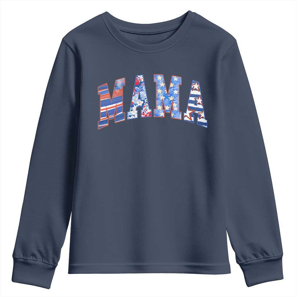 American Mama Youth Sweatshirt 4th of July - Wonder Print Shop
