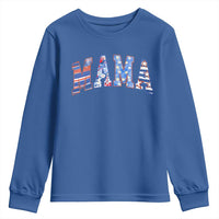 American Mama Youth Sweatshirt 4th of July - Wonder Print Shop