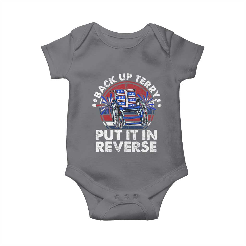 Back It Up Terry Put It In Reverse Baby Onesie Funny 4th Of July - Wonder Print Shop