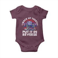 Back It Up Terry Put It In Reverse Baby Onesie Funny 4th Of July - Wonder Print Shop