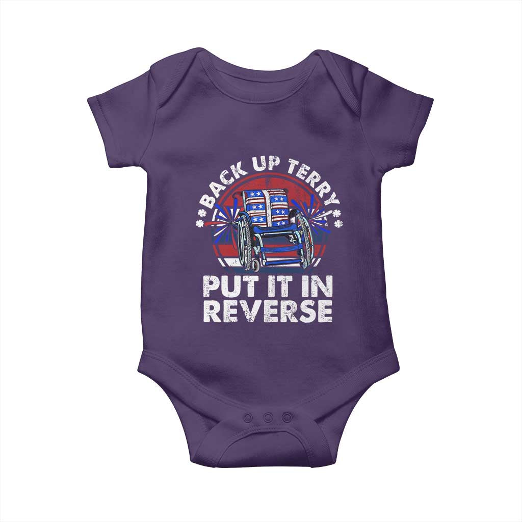 Back It Up Terry Put It In Reverse Baby Onesie Funny 4th Of July - Wonder Print Shop