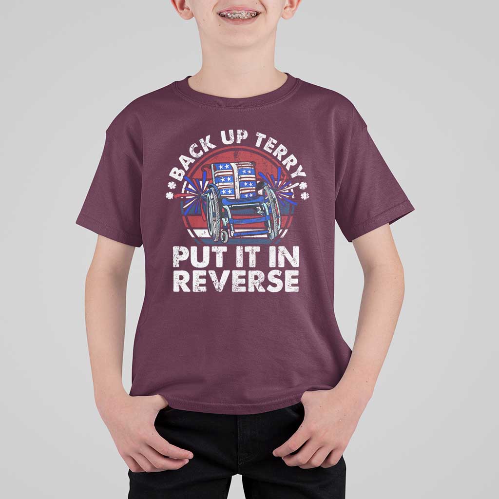 Back It Up Terry Put It In Reverse T Shirt For Kid Funny 4th Of July - Wonder Print Shop
