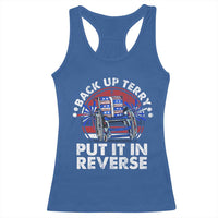 Back It Up Terry Put It In Reverse Racerback Tank Top Funny 4th Of July - Wonder Print Shop
