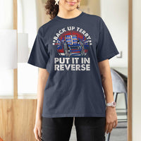 Back It Up Terry Put It In Reverse T Shirt For Women Funny 4th Of July - Wonder Print Shop