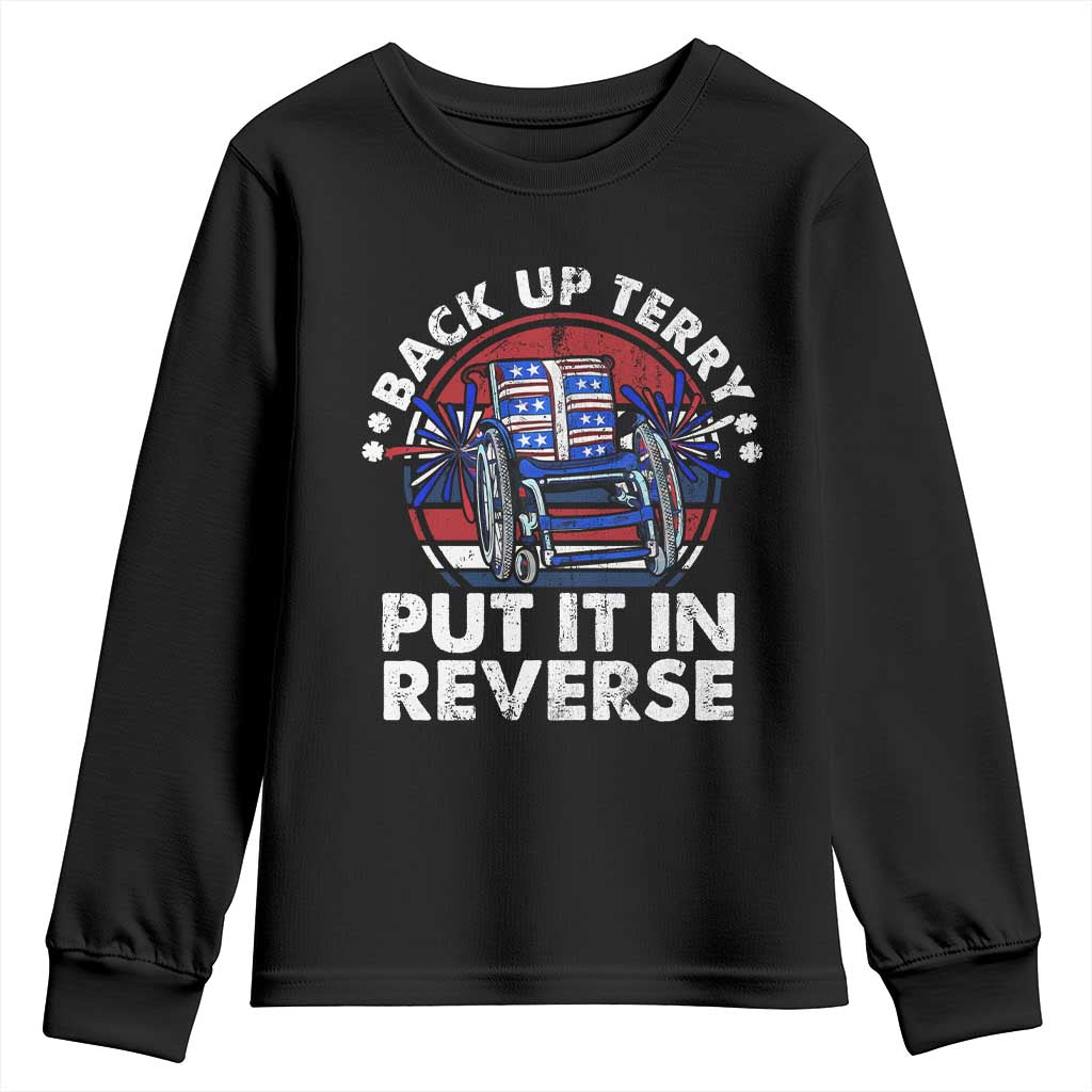 Back It Up Terry Put It In Reverse Youth Sweatshirt Funny 4th Of July - Wonder Print Shop