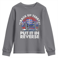 Back It Up Terry Put It In Reverse Youth Sweatshirt Funny 4th Of July - Wonder Print Shop