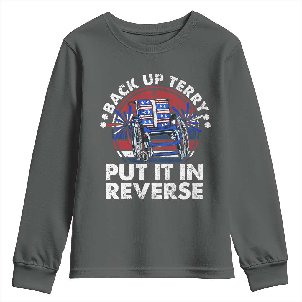 Back It Up Terry Put It In Reverse Youth Sweatshirt Funny 4th Of July - Wonder Print Shop