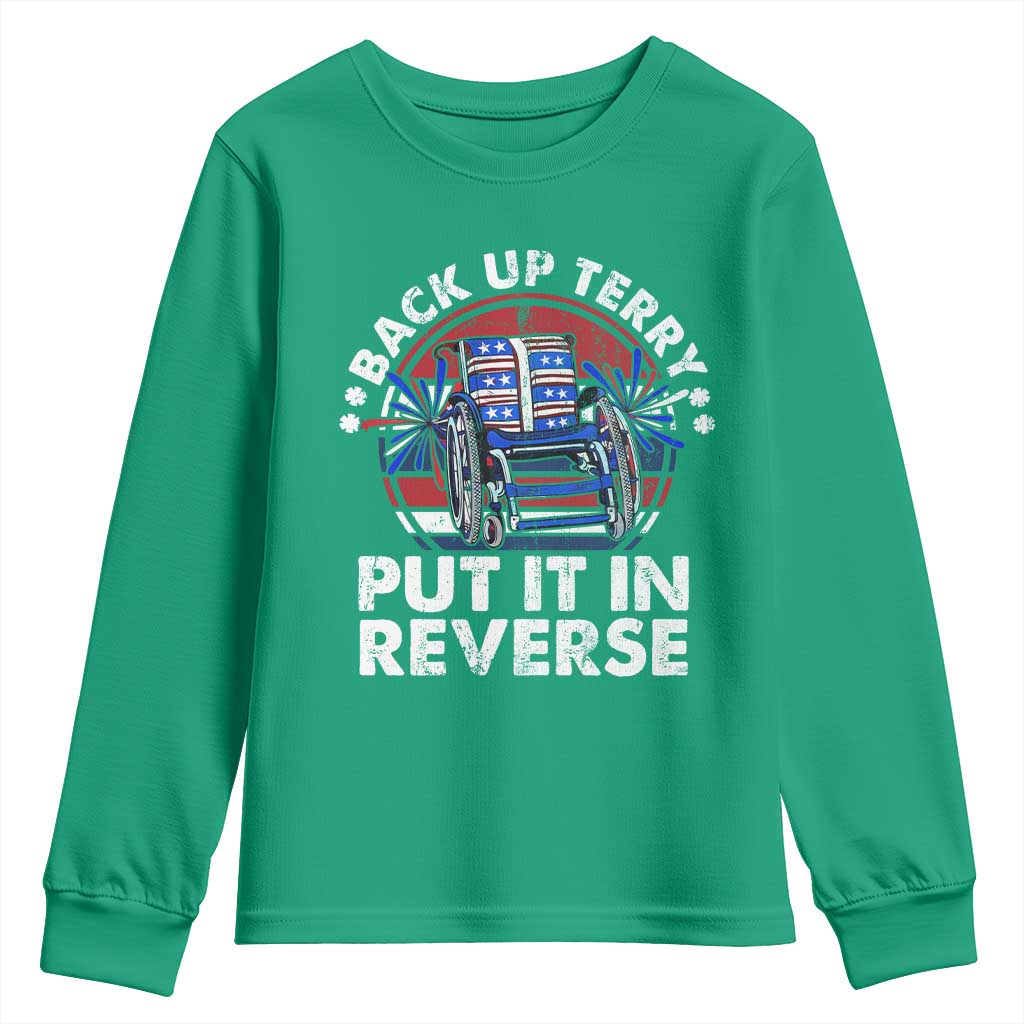 Back It Up Terry Put It In Reverse Youth Sweatshirt Funny 4th Of July - Wonder Print Shop