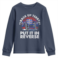 Back It Up Terry Put It In Reverse Youth Sweatshirt Funny 4th Of July - Wonder Print Shop