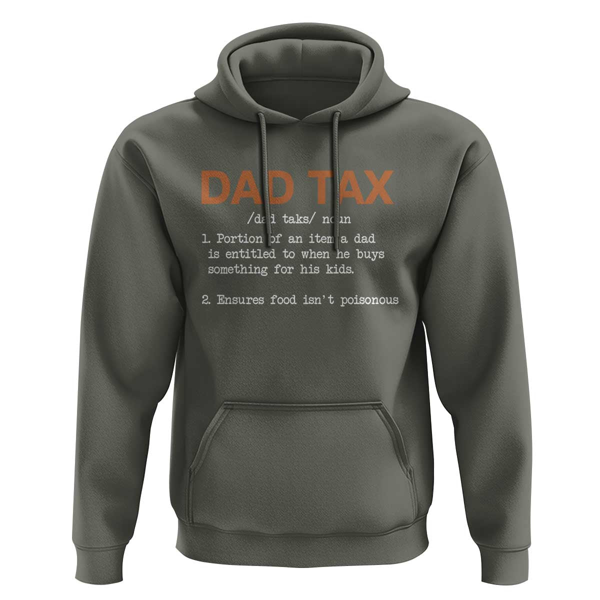 Dad Tax Hoodie Funny Fathers Day