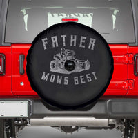 Father Mows Best Spare Tire Cover Funny Lawn Mowing Mower Dad Father’s Day