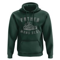 Father Mows Best Hoodie Funny Lawn Mowing Mower Dad Father’s Day