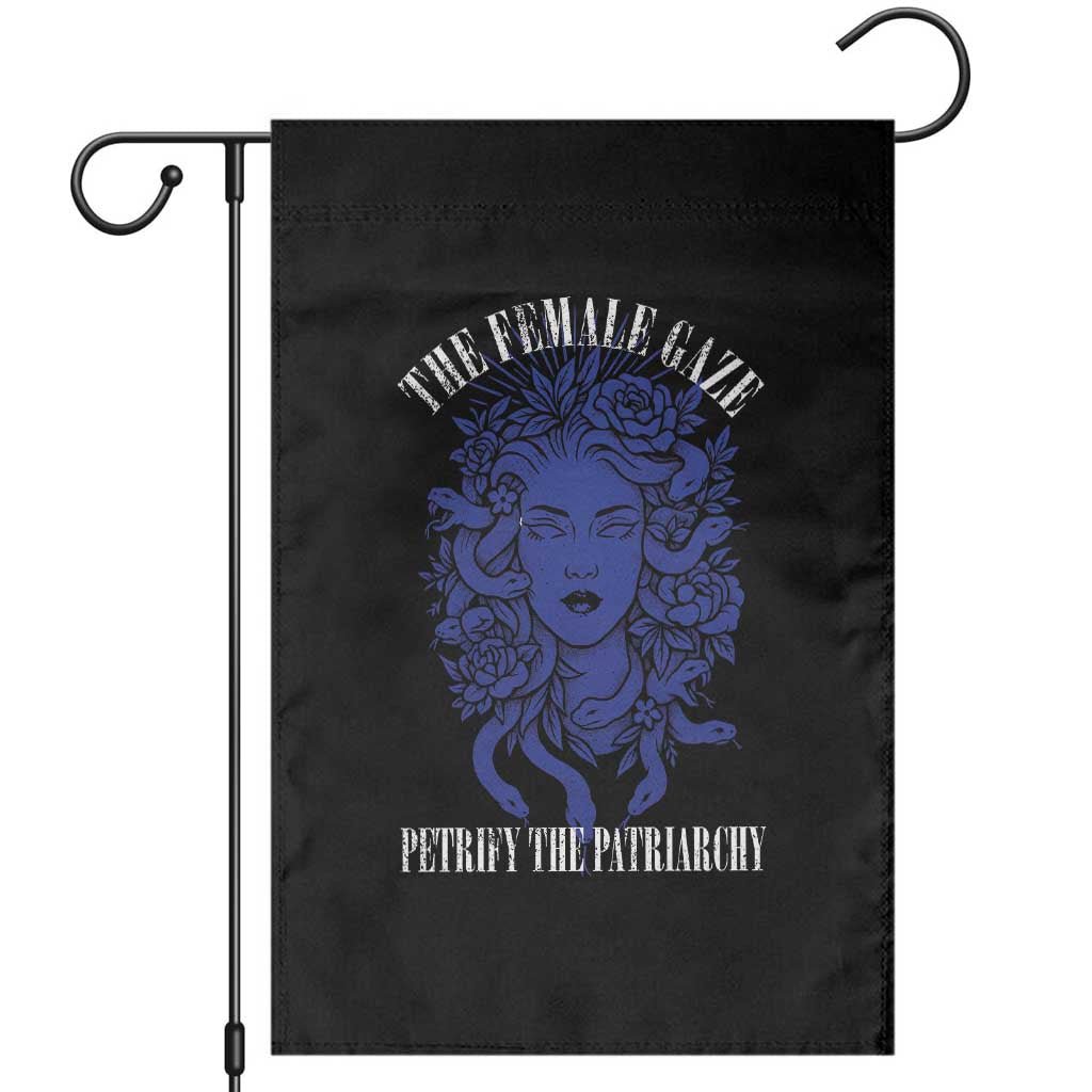 Medusa Feminist Garden Flag Womens Rights Mythical Empowerment Graphic - Wonder Print Shop