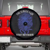Medusa Feminist Spare Tire Cover Womens Rights Mythical Empowerment Graphic - Wonder Print Shop