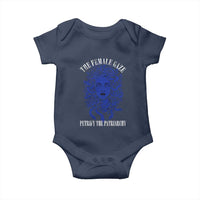 Medusa Feminist Baby Onesie Womens Rights Mythical Empowerment Graphic - Wonder Print Shop