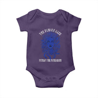 Medusa Feminist Baby Onesie Womens Rights Mythical Empowerment Graphic - Wonder Print Shop