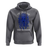 Medusa Feminist Hoodie Womens Rights Mythical Empowerment Graphic - Wonder Print Shop