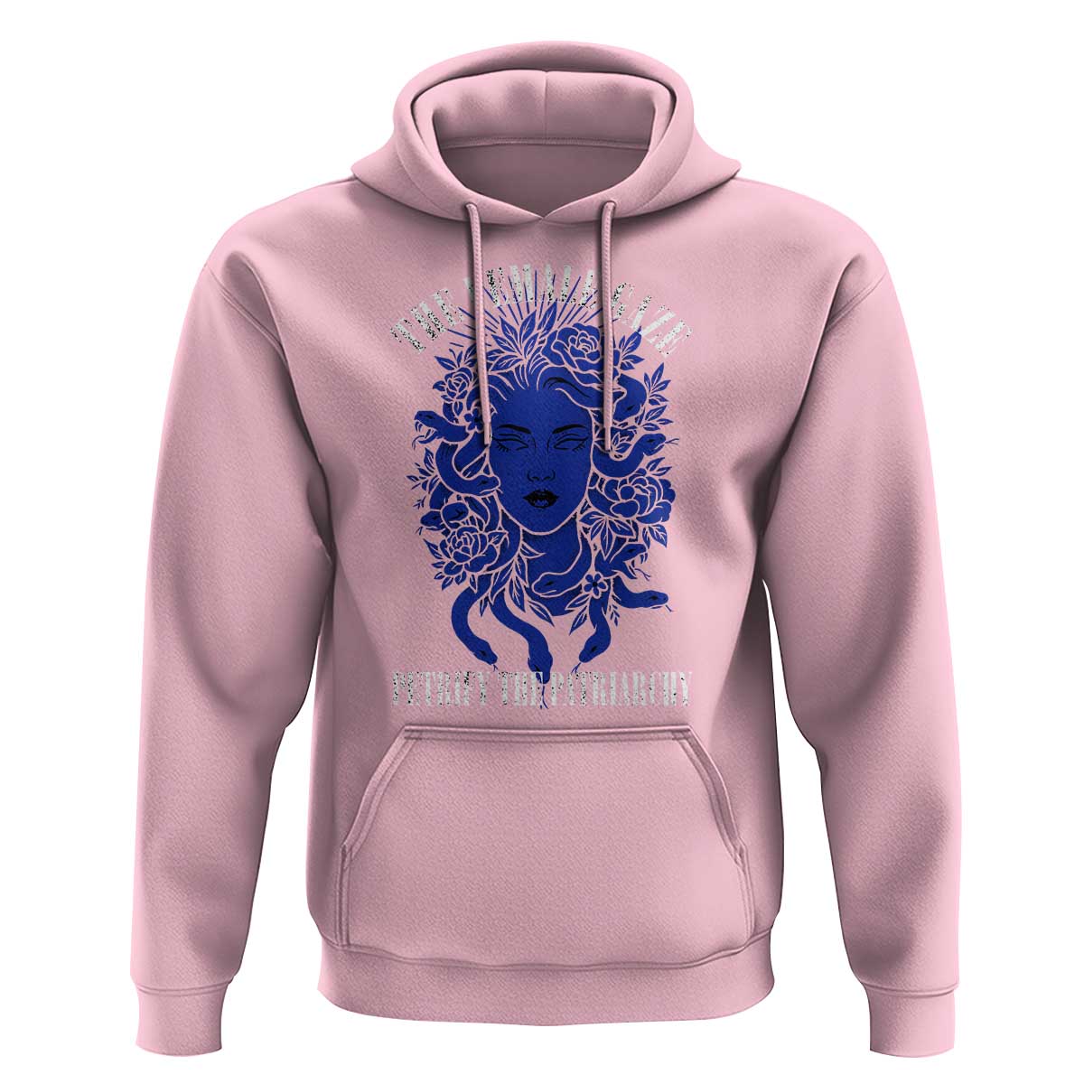 Medusa Feminist Hoodie Womens Rights Mythical Empowerment Graphic - Wonder Print Shop