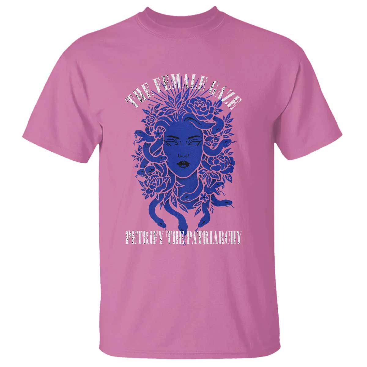Medusa Feminist T Shirt Womens Rights Mythical Empowerment Graphic - Wonder Print Shop