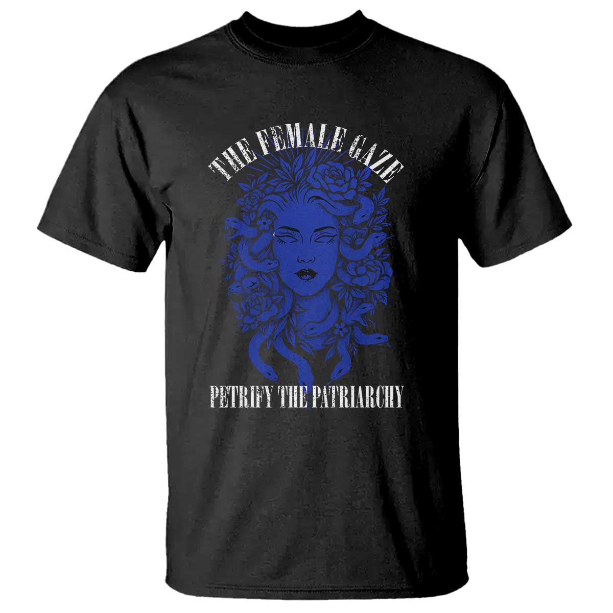 Medusa Feminist T Shirt Womens Rights Mythical Empowerment Graphic - Wonder Print Shop