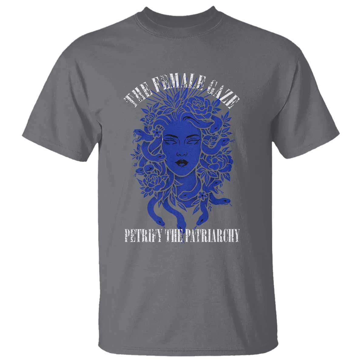 Medusa Feminist T Shirt Womens Rights Mythical Empowerment Graphic - Wonder Print Shop
