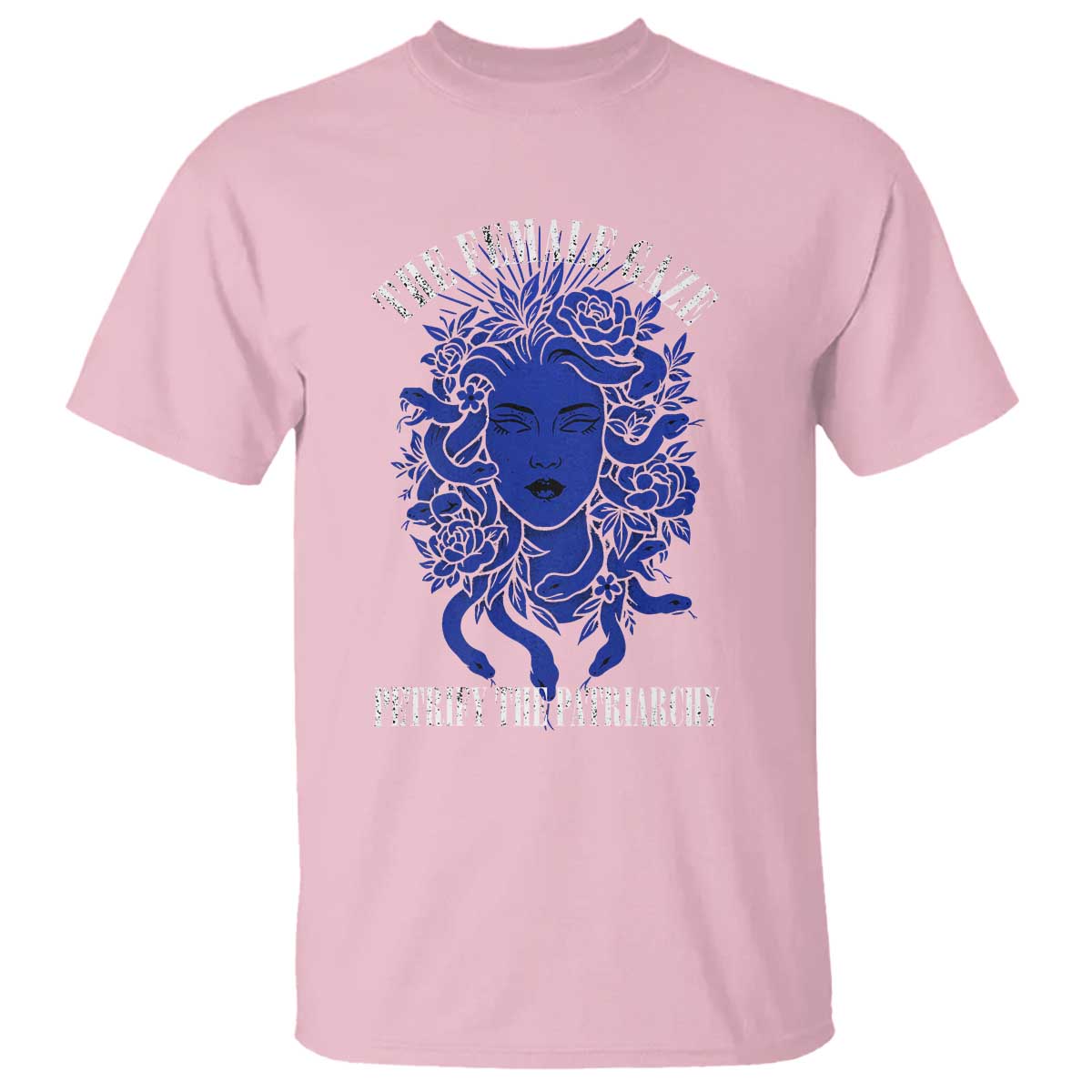 Medusa Feminist T Shirt Womens Rights Mythical Empowerment Graphic - Wonder Print Shop