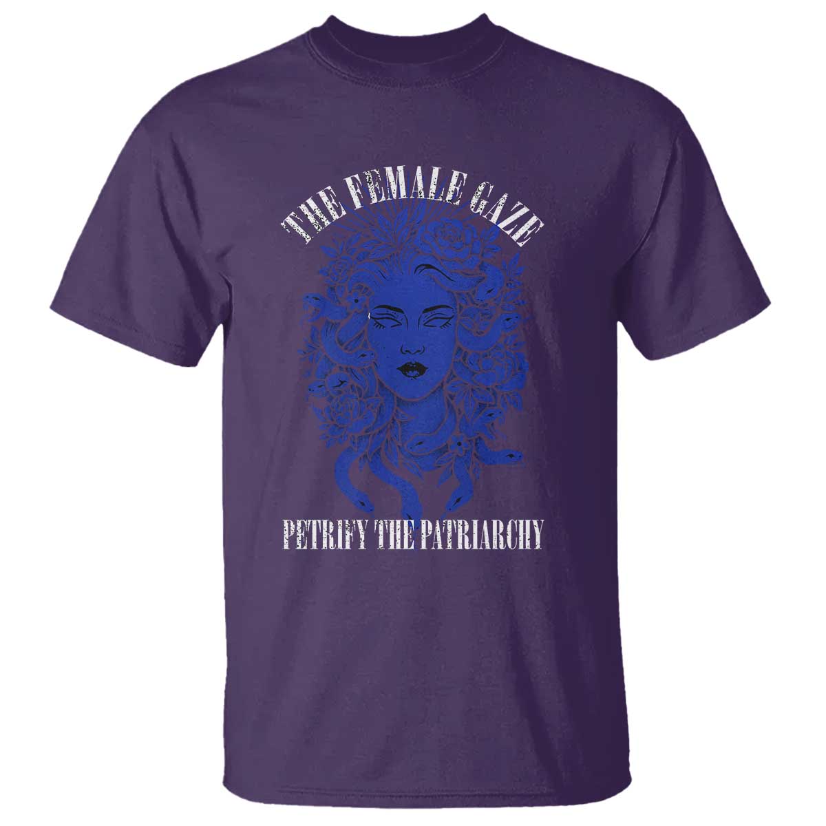 Medusa Feminist T Shirt Womens Rights Mythical Empowerment Graphic - Wonder Print Shop