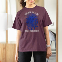 Medusa Feminist T Shirt For Women Womens Rights Mythical Empowerment Graphic - Wonder Print Shop