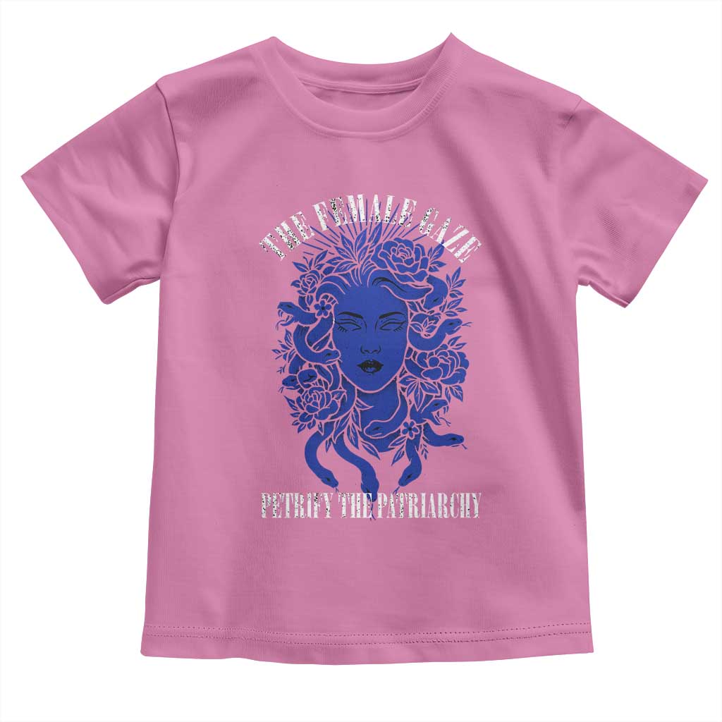 Medusa Feminist Toddler T Shirt Womens Rights Mythical Empowerment Graphic - Wonder Print Shop