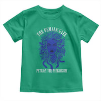 Medusa Feminist Toddler T Shirt Womens Rights Mythical Empowerment Graphic - Wonder Print Shop